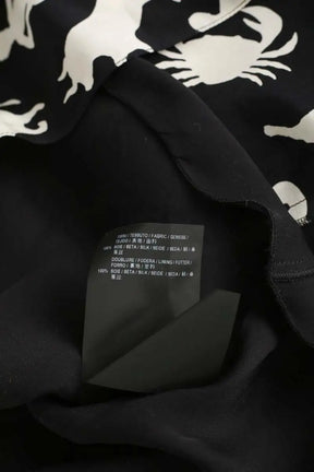 Robe Saint Laurent Noir en Soie