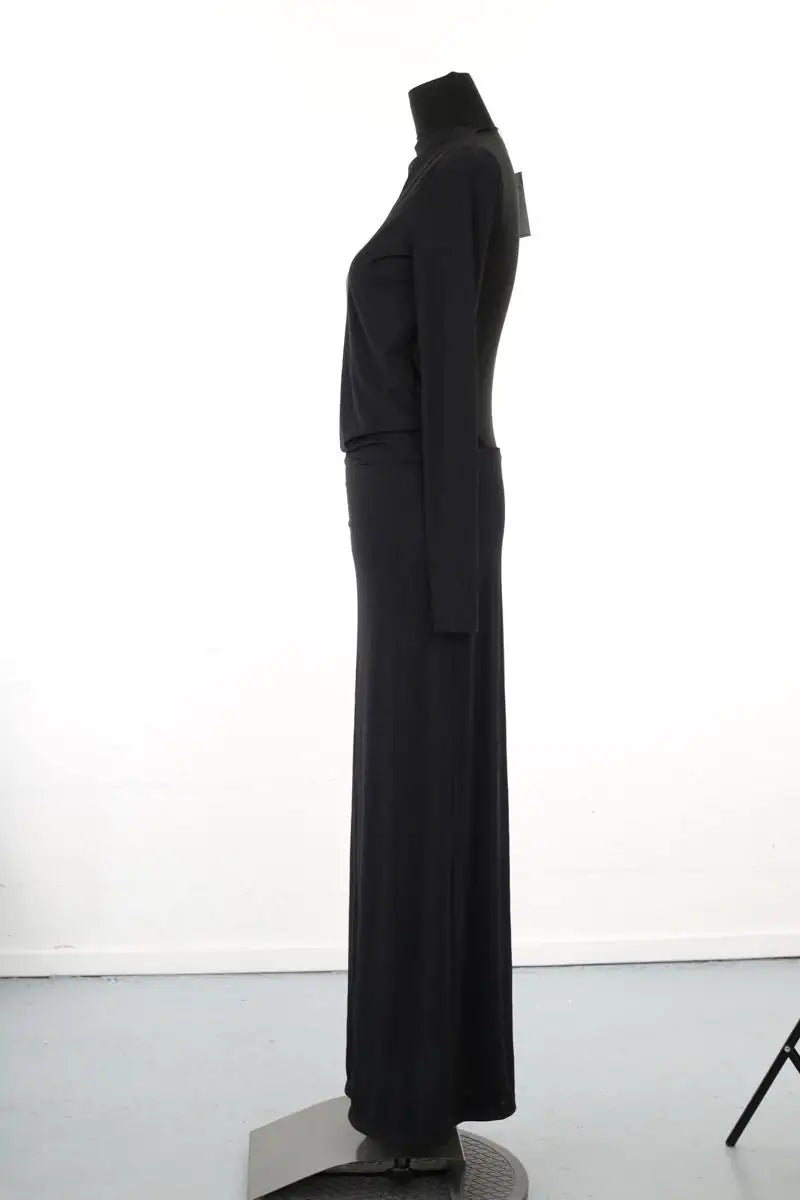 Robe Saint Laurent Noir en Soie