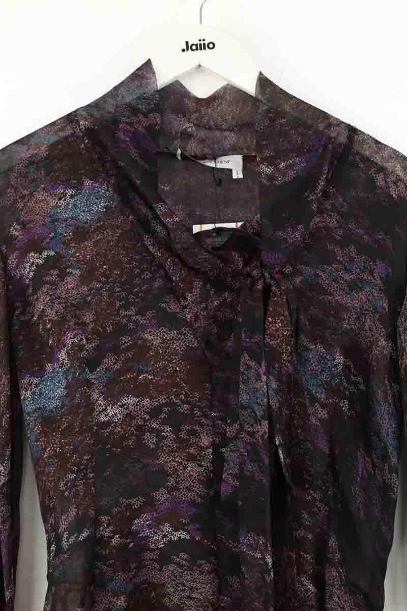 Robe Saint Laurent Noir en Soie