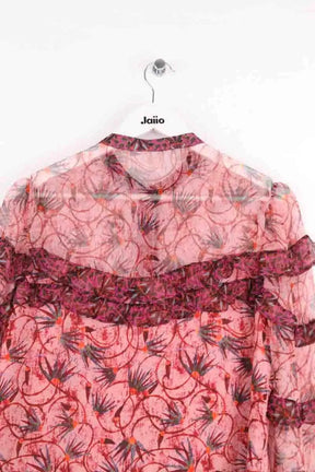 Robe Saloni Rose en Soie