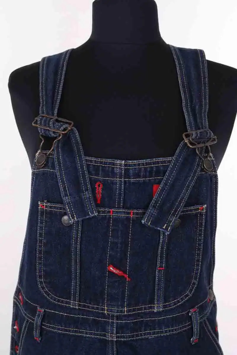 Robe salopette Dickies Bleu en Coton