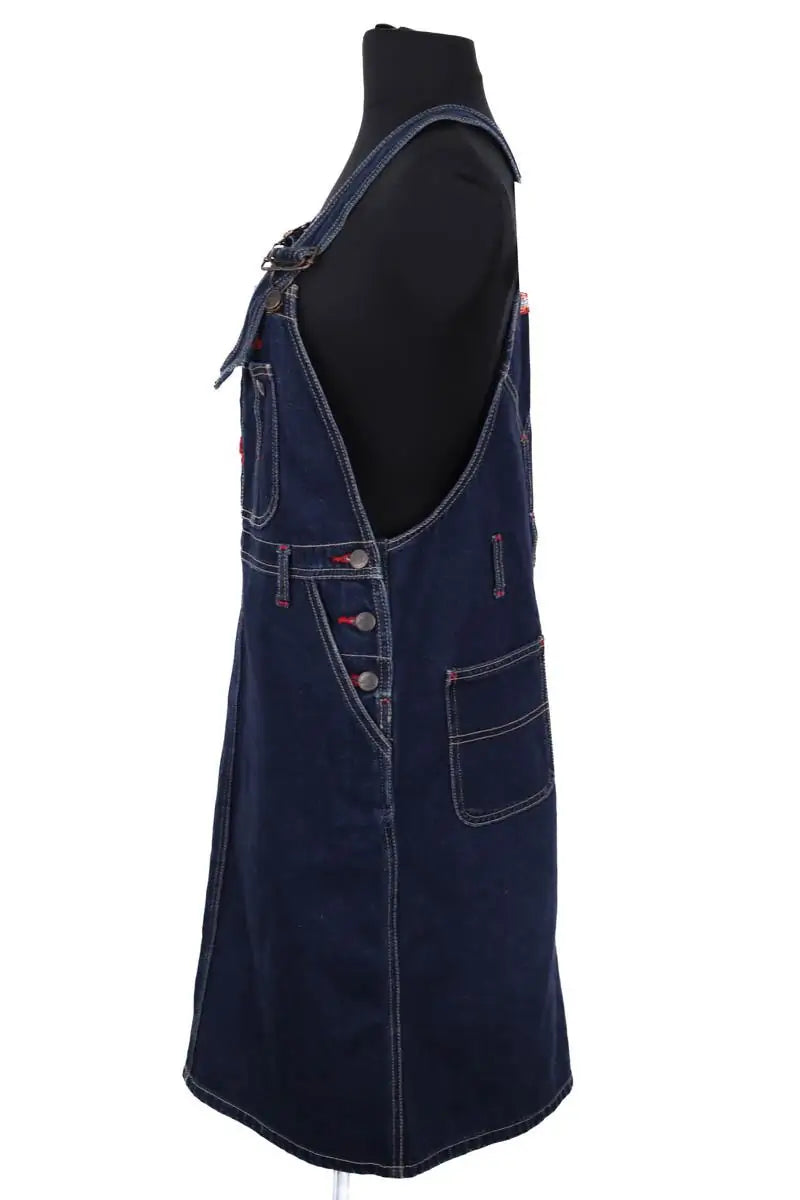 Robe salopette Dickies Bleu en Coton