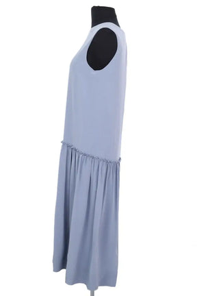 Robe Salvatore Ferragamo Bleu en Soie
