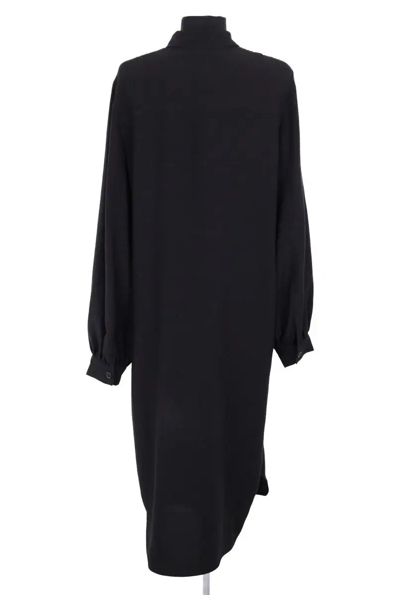 Robe Samsoe Samsoe Camila shirt dess Noir en Synthétique