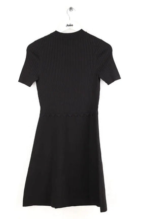 Robe Sandro Alyssa Noir en Viscose
