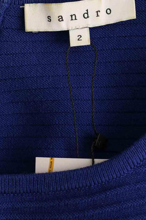 Robe Sandro Bleu en Coton
