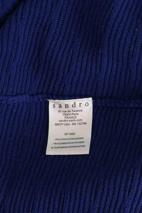 Robe Sandro Bleu en Coton