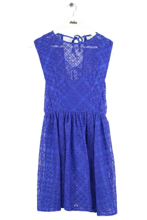 Robe Sandro Bleu en Coton, taille S - Seconde Main