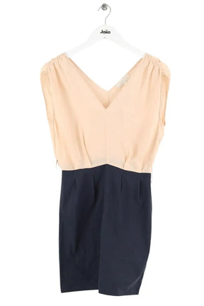 Robe Sandro Bleu en Soie, taille S - Seconde Main