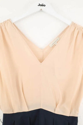 Robe Sandro Bleu en Soie