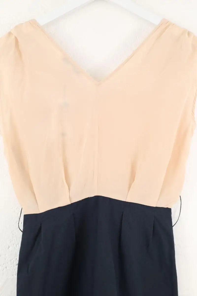 Robe Sandro Bleu en Soie