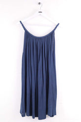 Robe Sandro Bleu en Soie, taille TU - Seconde Main
