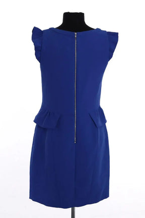 Robe Sandro Bleu en Synthétique