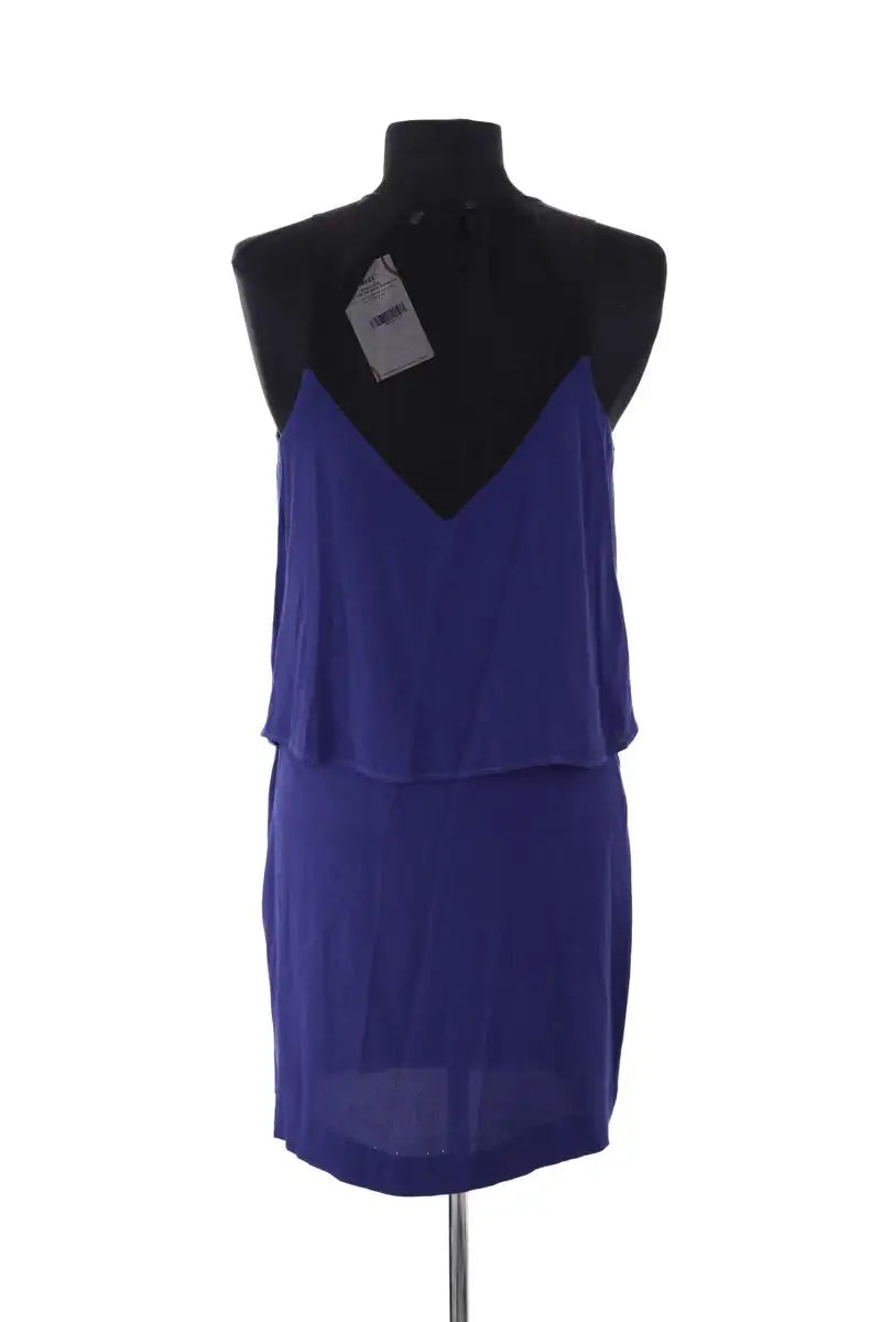 Robe Sandro Bleu en Synthétique