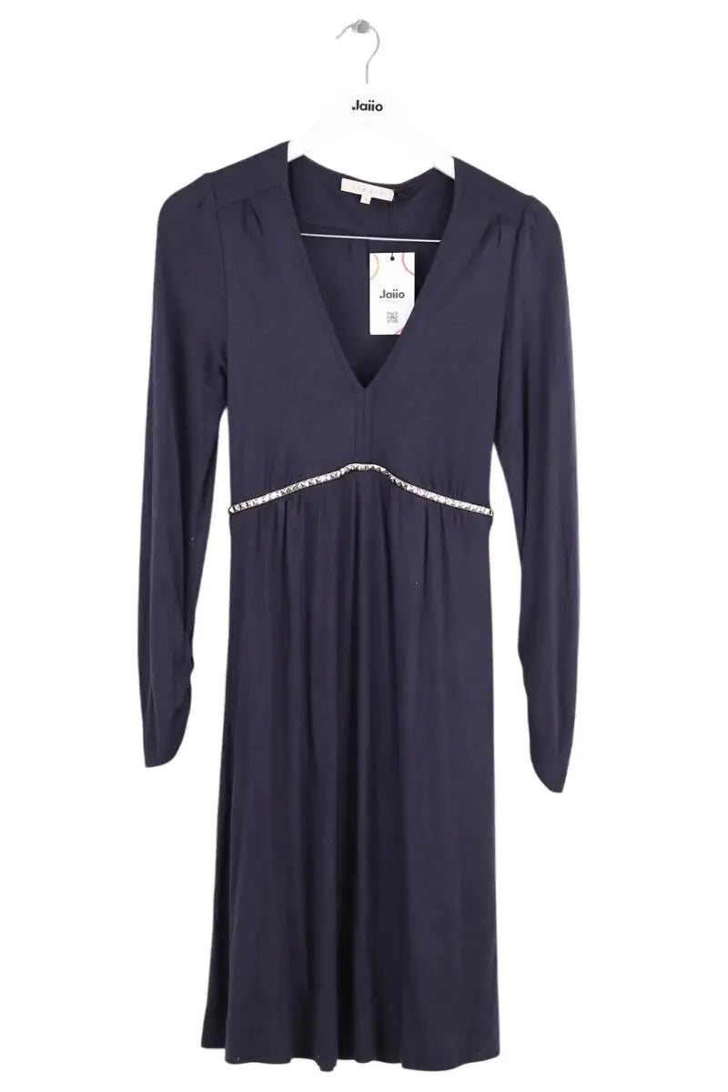 Robe Sandro Bleu en Synthétique, taille S - Seconde Main
