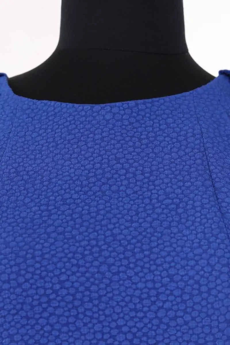 Robe Sandro Bleu en Synthétique