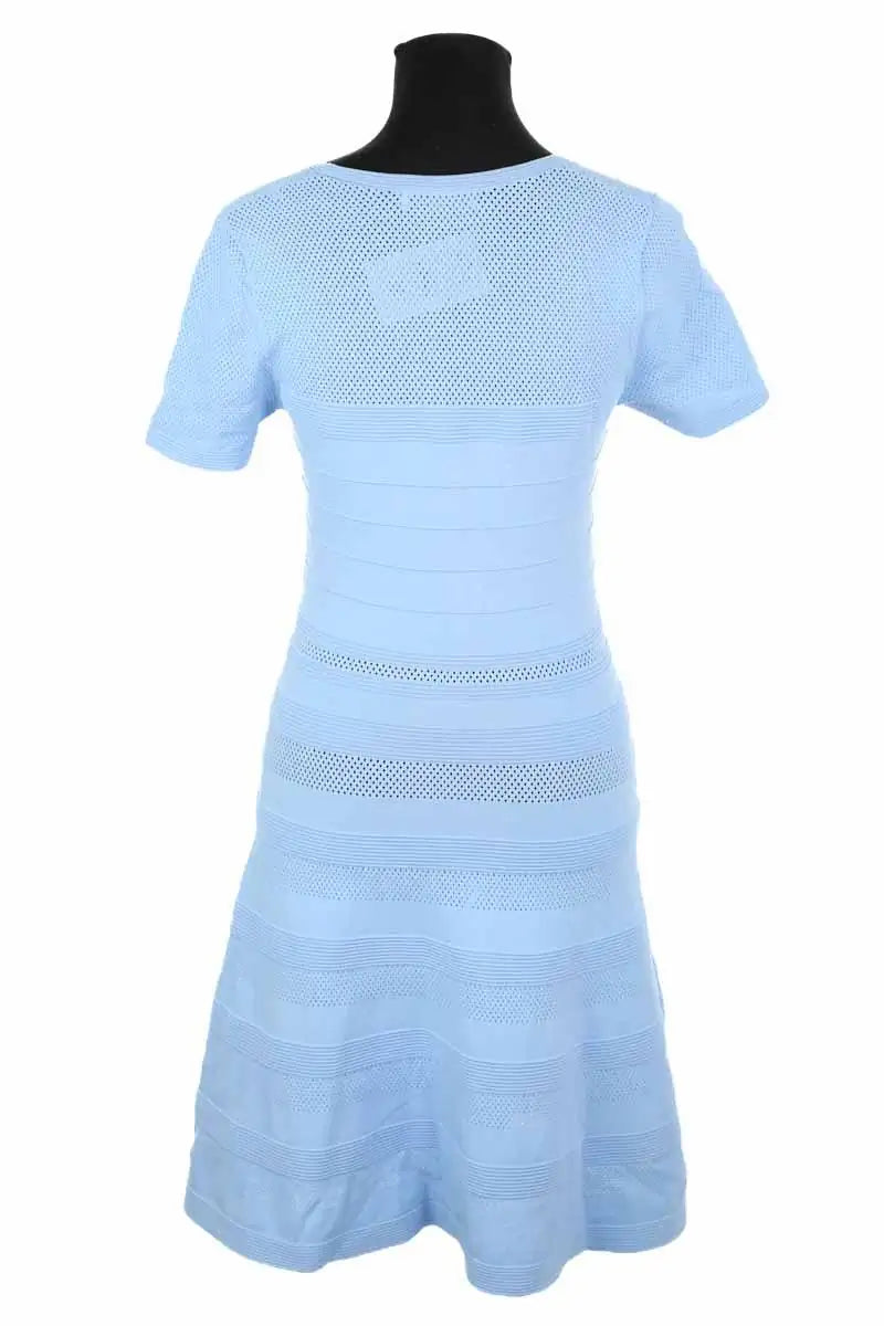 Robe Sandro Bleu en Viscose
