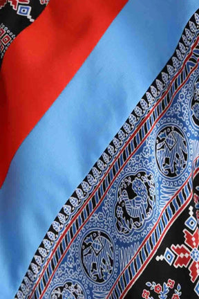 Robe Sandro Bleu en Viscose
