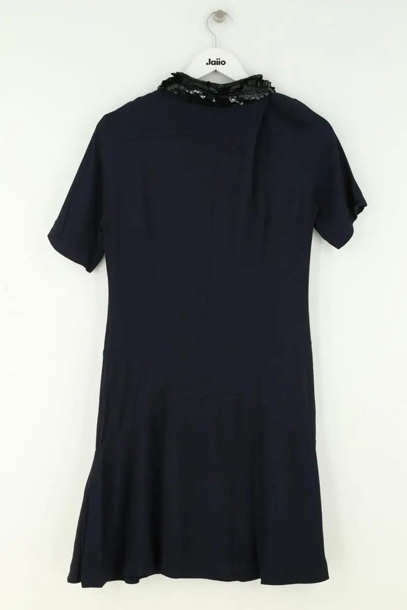 Robe Sandro Bleu en Viscose