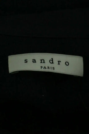 Robe Sandro Bleu en Viscose