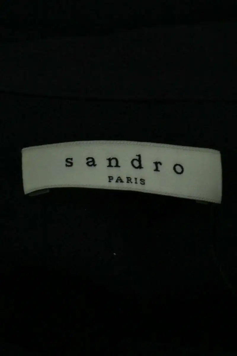 Robe Sandro Bleu en Viscose