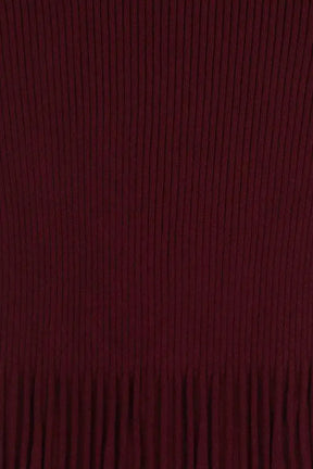 Robe Sandro Bordeaux en Viscose