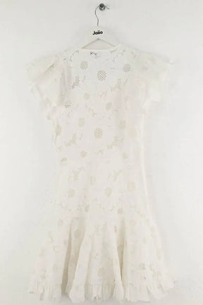 Robe Sandro Brasilia Blanc en Coton