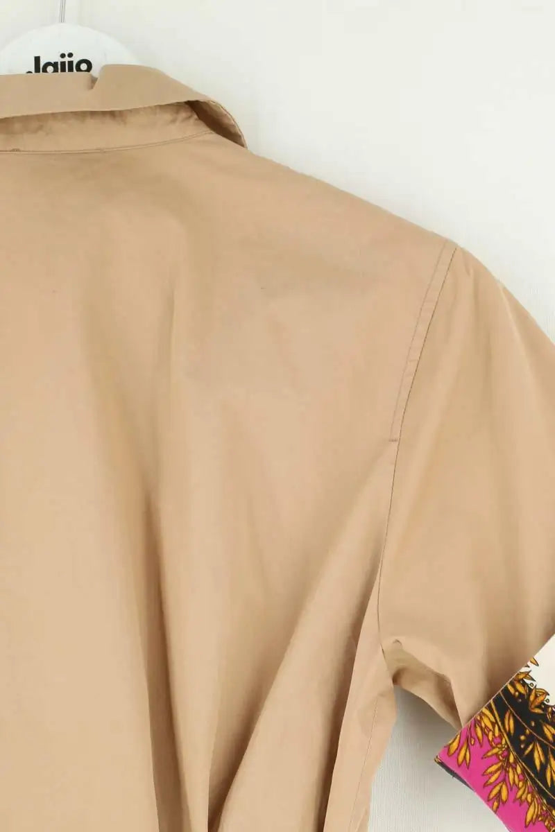 Robe Sandro Camel en Coton