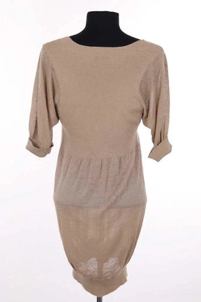 Robe Sandro Camel en Lin