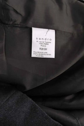 Robe Sandro Gris en Coton