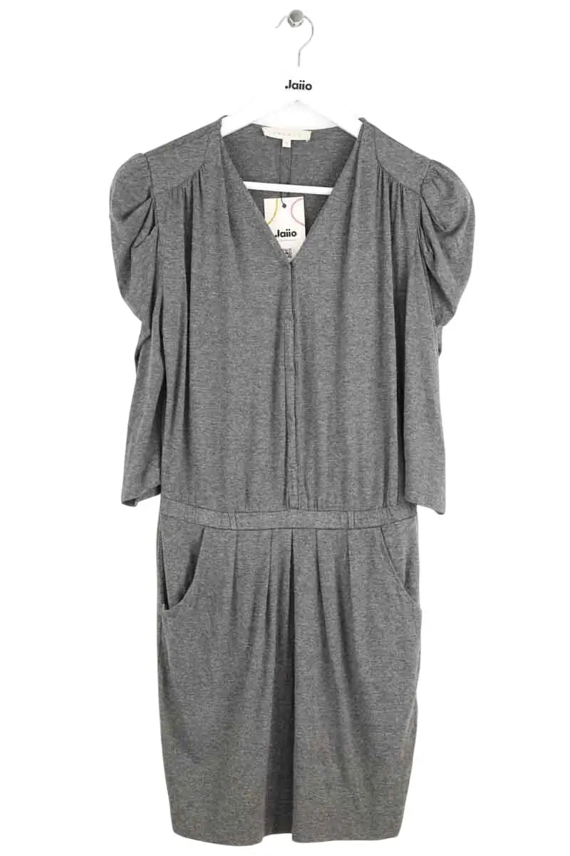 Robe Sandro Gris en Coton, taille S - Seconde Main