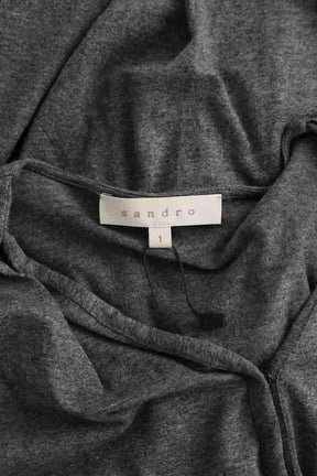 Robe Sandro Gris en Coton
