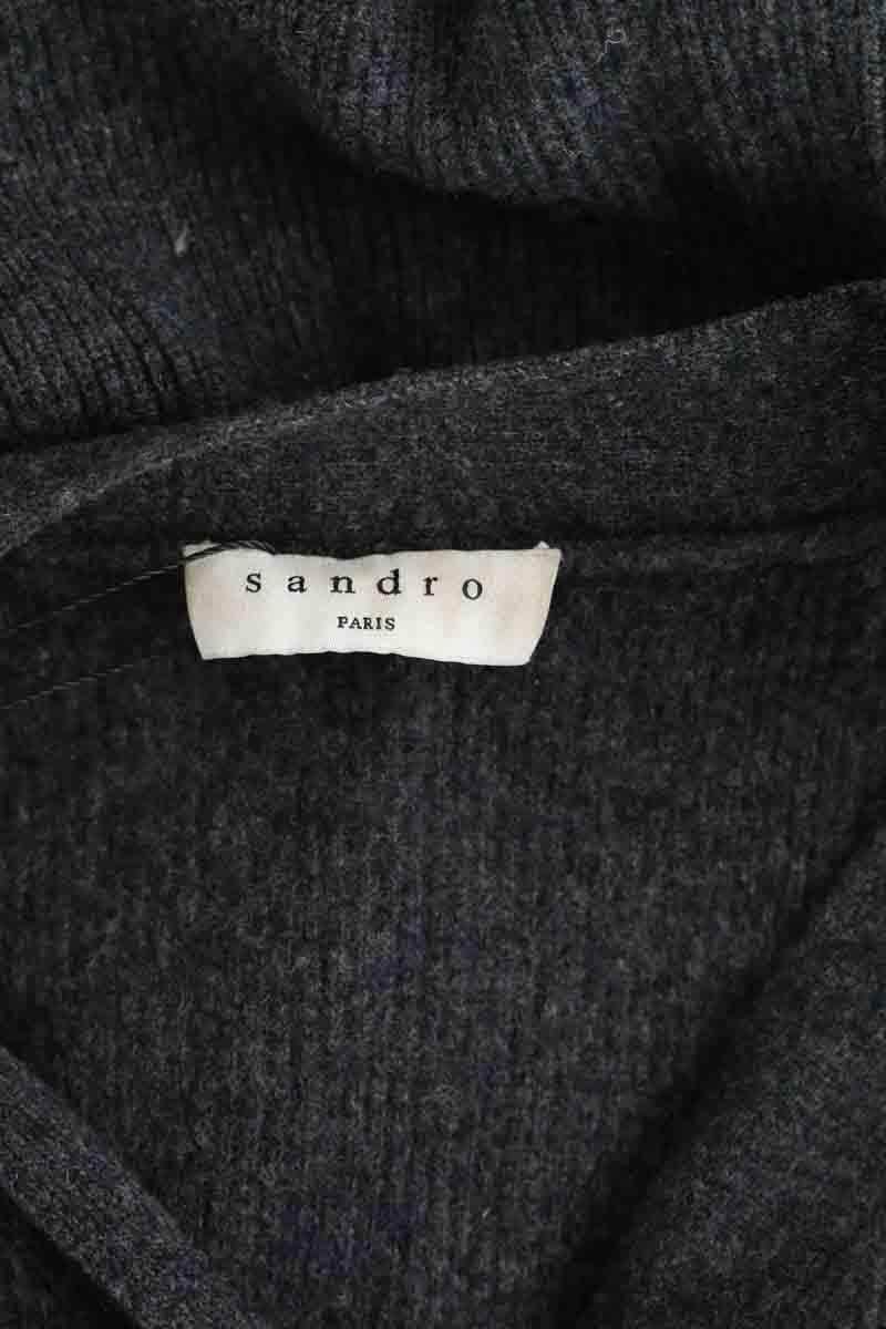 Robe Sandro Gris en Laine