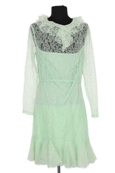 Robe Sandro Haiti Vert en Synthétique, taille L - Seconde Main