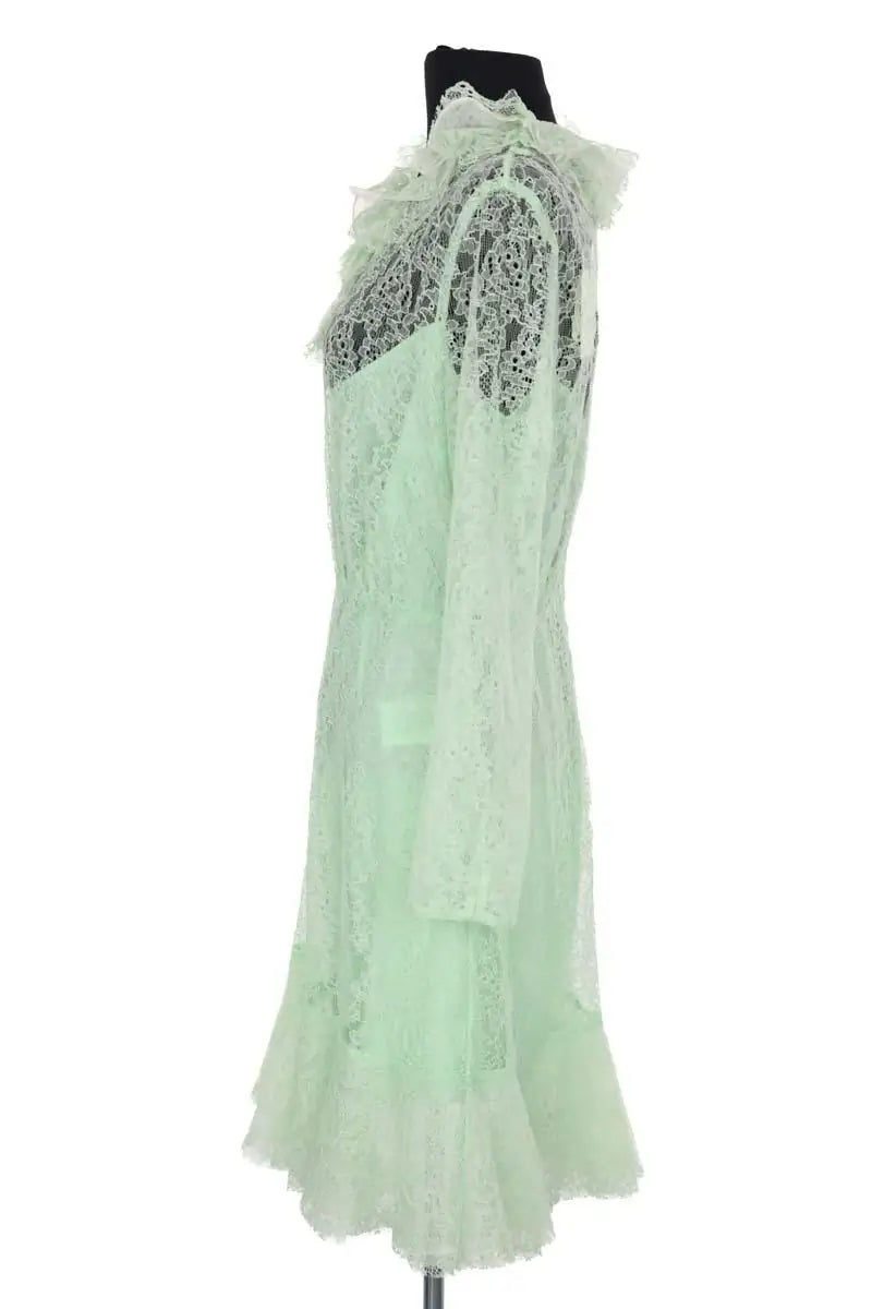 Robe Sandro Haiti Vert en Synthétique