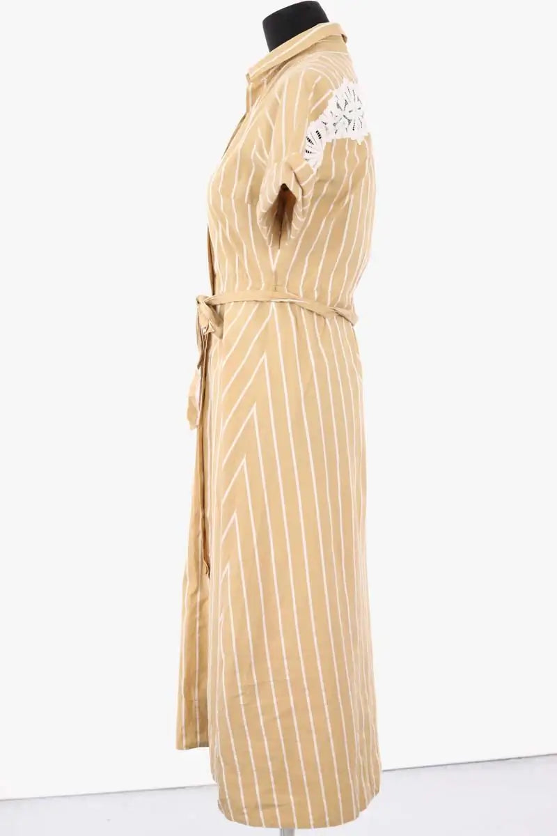 Robe Sandro Jaune en Coton