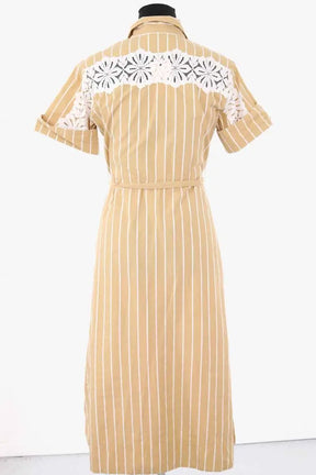 Robe Sandro Jaune en Coton