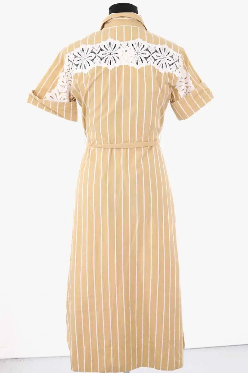 Robe Sandro Jaune en Coton
