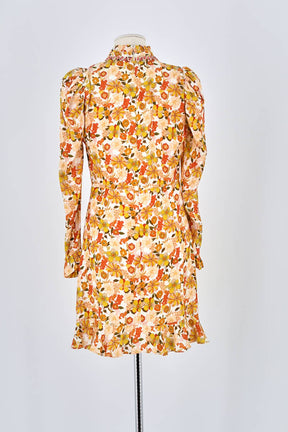 Robe Sandro Jaune en Viscose