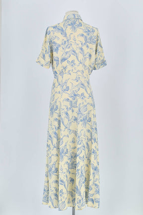 Robe Sandro Jaune en Viscose