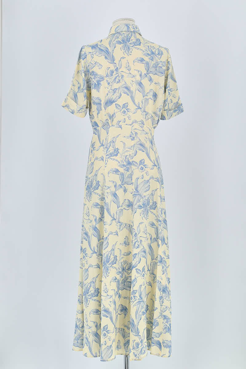 Robe Sandro Jaune en Viscose