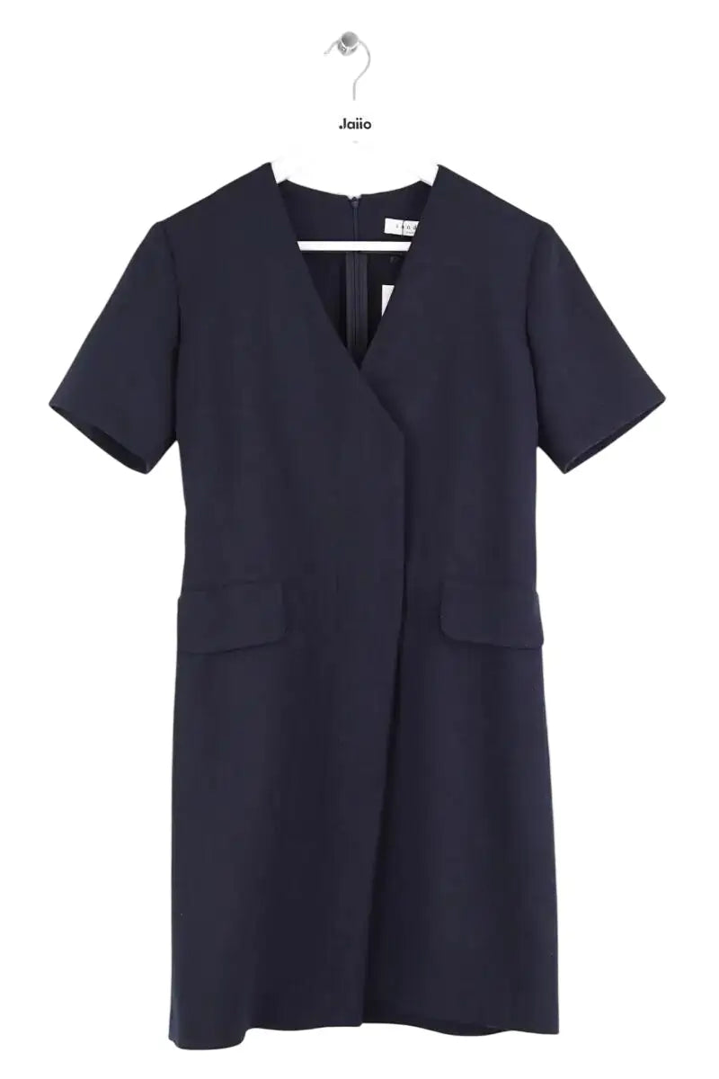 Robe Sandro Marine en Coton, taille L - Seconde Main