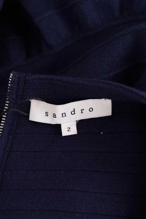 Robe Sandro Marine en Coton