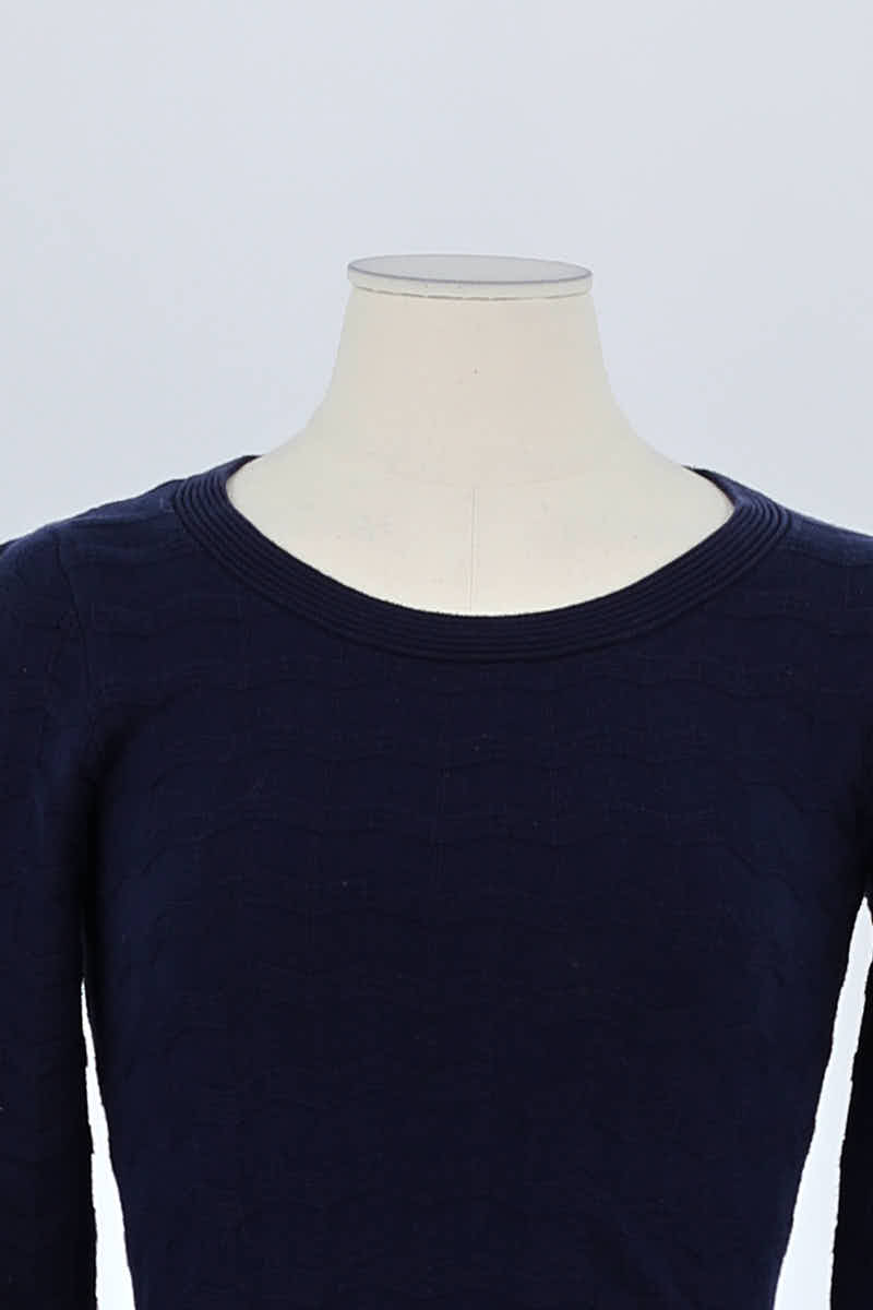 Robe Sandro Marine en Coton