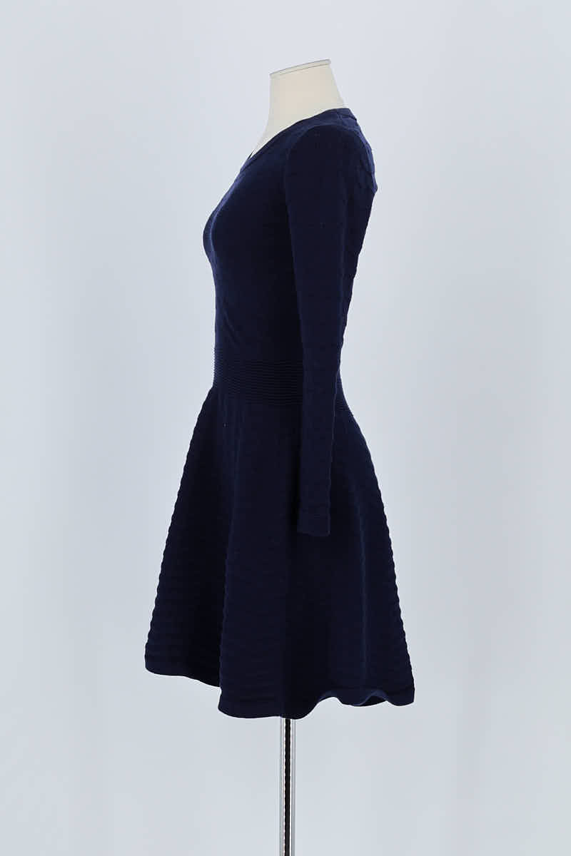 Robe Sandro Marine en Coton