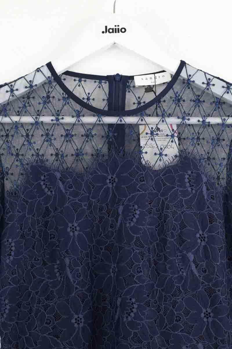 Robe Sandro Marine en Polyamide