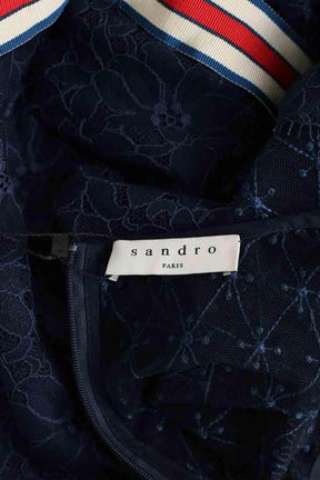 Robe Sandro Marine en Polyamide