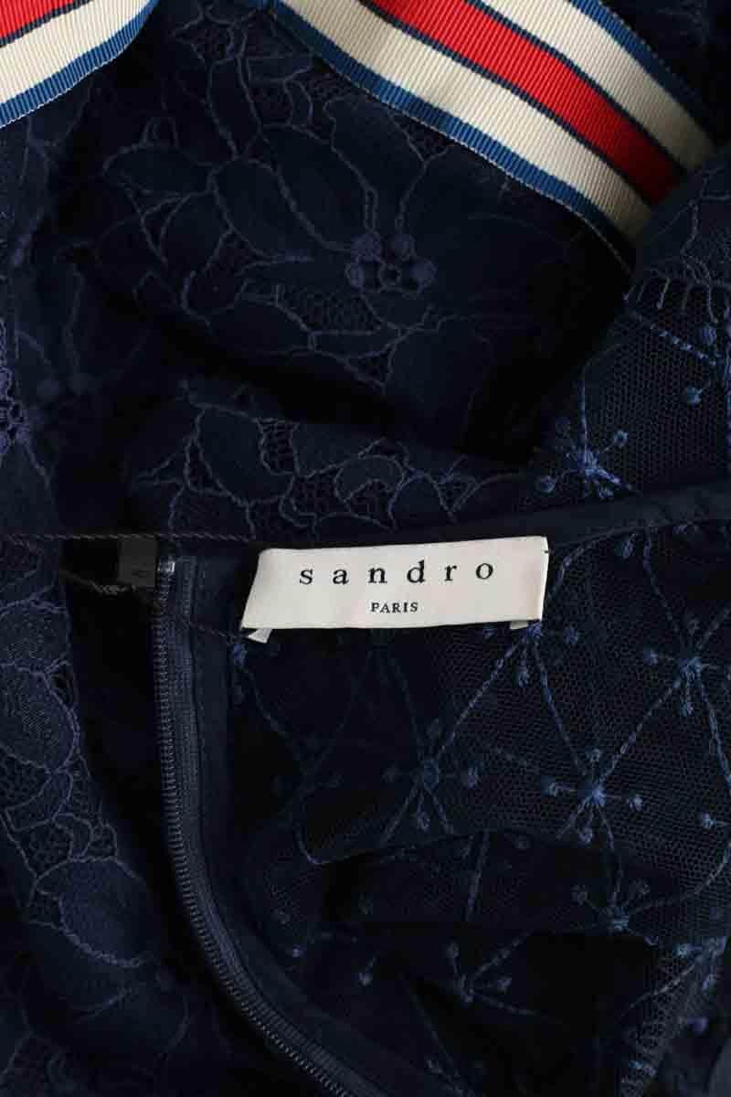 Robe Sandro Marine en Polyamide
