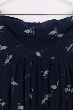 Robe Sandro Marine en Soie