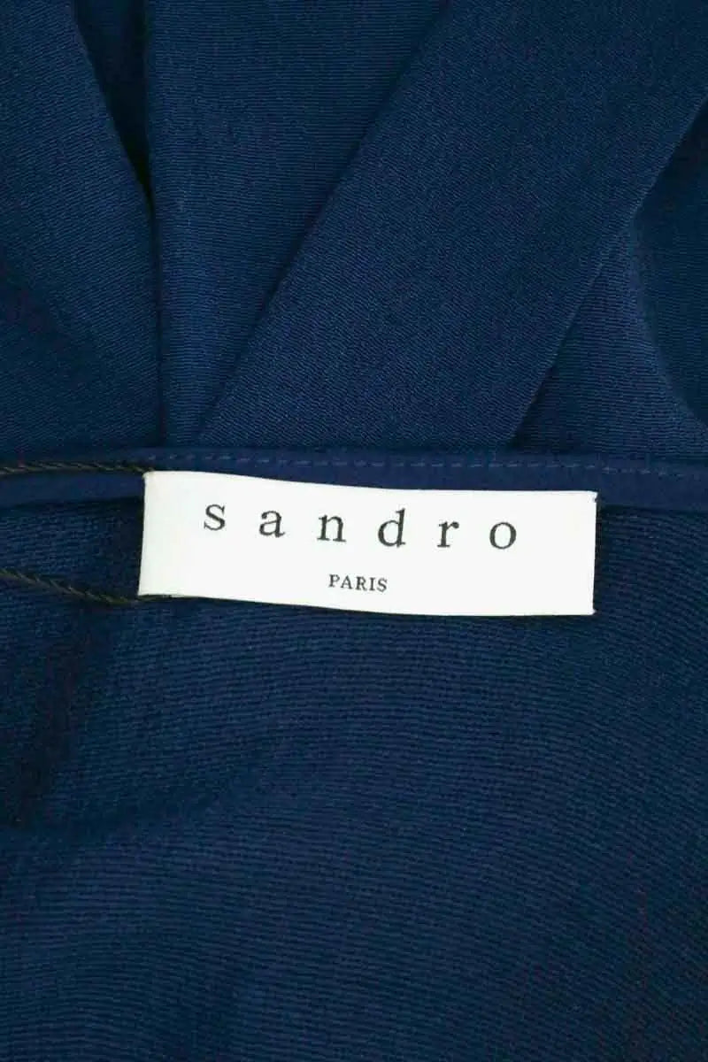 Robe Sandro Marine en Synthétique